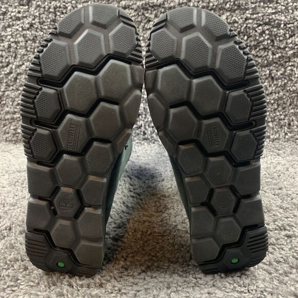 Timberland Women's Black nubuck and fur collar high rise boot size 8.5 - Picture 6 of 9